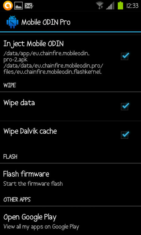 (Aporte) Mobile ODIN Pro v2.40