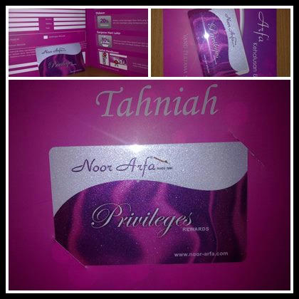 Privileges Noor Arfa