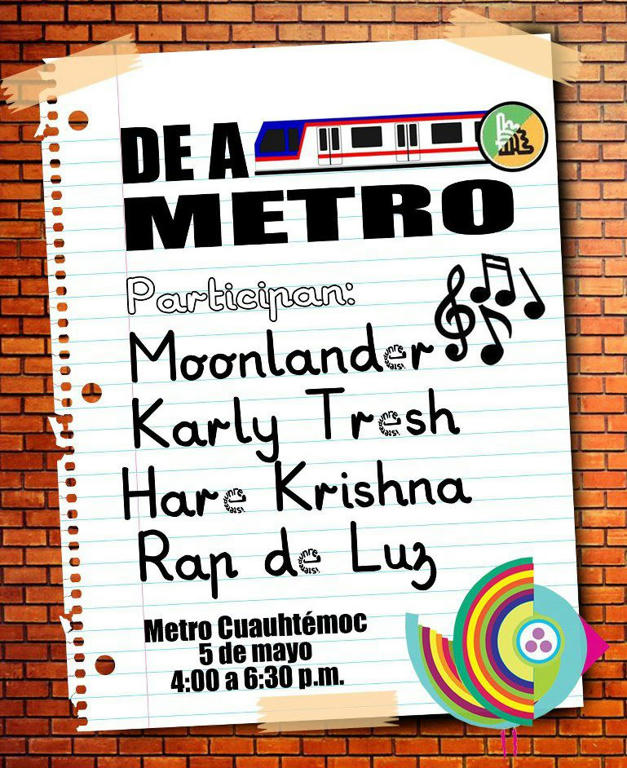 De A Metro (FESTIVAL DE LA TIERRA!)