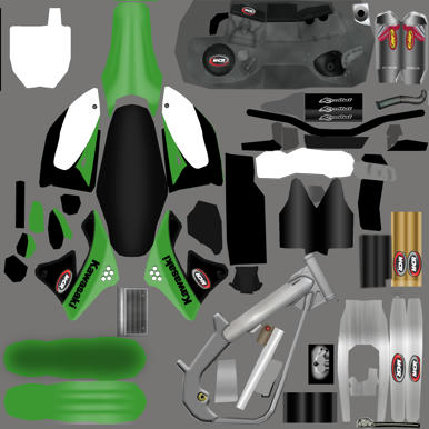 mcr team fmf kawasaki tnx guards dj doesn template hand