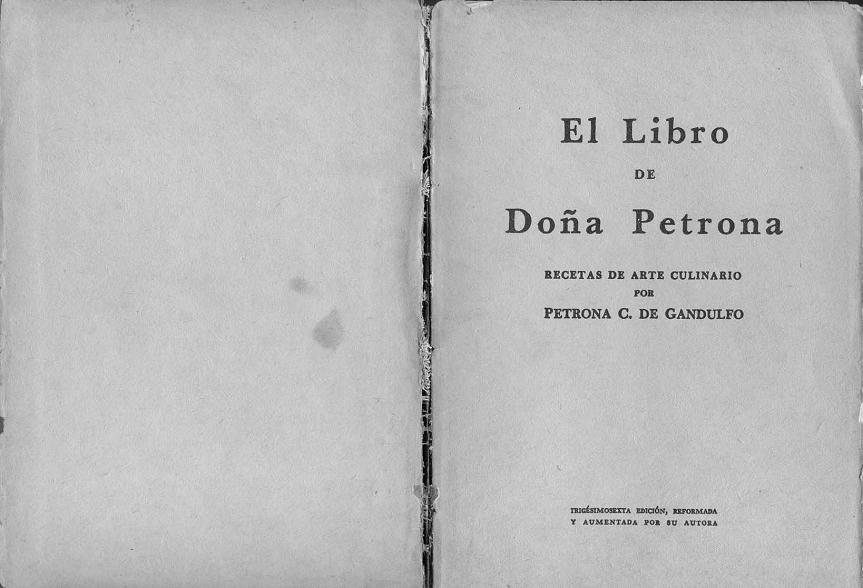 Las recetas de tortas de Doña Petrona Las recetas de tortas de Doña Petrona