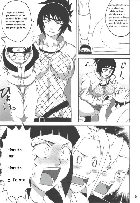 Naruto-Sekaiichi Uke Tai Anko No Jugyou-español