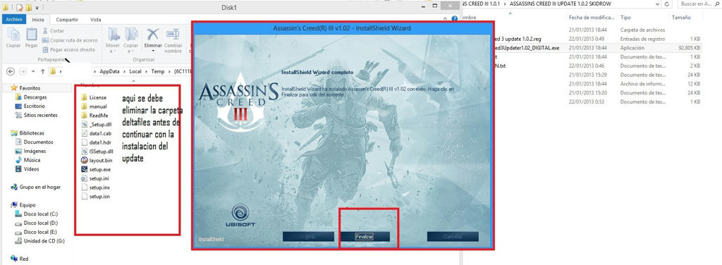 Assassins Creed III Update 1.0.2 Solucion Instalacion Assassins Creed III Update 1.0.2 Solucion Instalacion