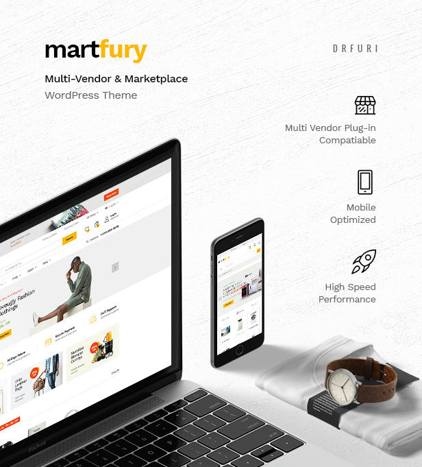 اطلاعات بیشتر در مورد "قالب فروشگاهی Martfury"