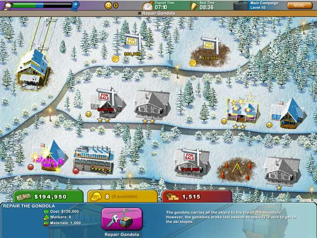 เกมส์ Build-a-lot - On Vacation ภาพตัวอย่าง 03 Build-a-lot - On Vacation ภาพตัวอย่าง 03