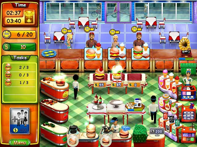 เกมส์ Burger Bustle ภาพตัวอย่าง 02 Burger Bustle ภาพตัวอย่าง 02