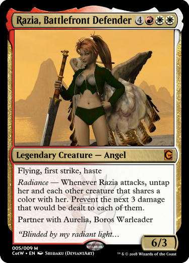 Razia, Battlefront Defender