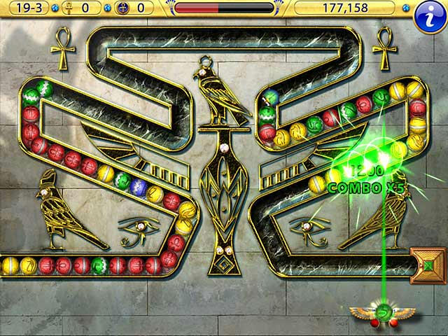 เกมส์ Luxor Amun Rising ภาพตัวอย่าง ๓ Luxor Amun Rising ภาพตัวอย่าง ๓