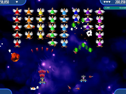 เกมส์ Chicken Invaders 2 ภาพตัวอย่าง 03 Chicken Invaders 2 ภาพตัวอย่าง 03