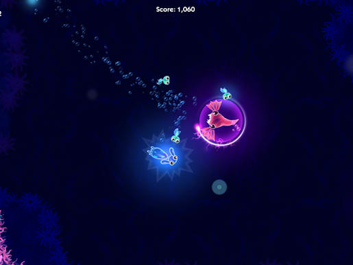 เกมส์ Glow Fish ภาพตัวอย่าง 02 Glow Fish ภาพตัวอย่าง 02