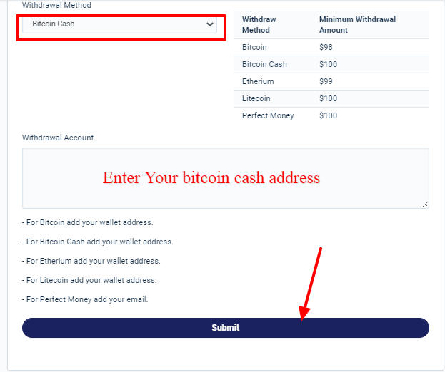 Earn free Bitcoin cash On Cryptoshrink
