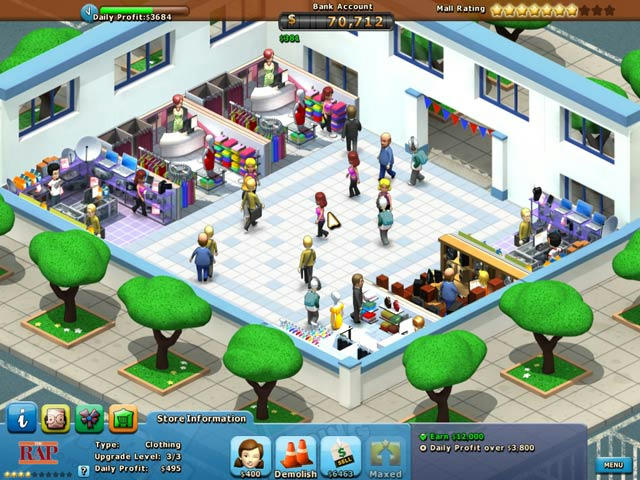เกมส์ Mall-a-Palooza ภาพตัวอย่าง 01 Mall-a-Palooza ภาพตัวอย่าง 01