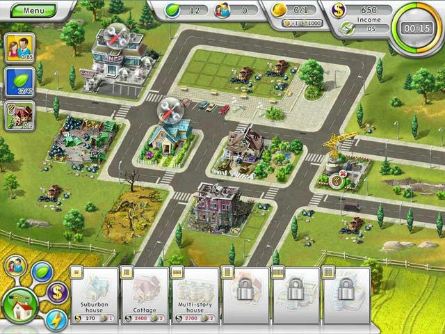 เกมส์ Green City ภาพตัวอย่าง ๑ Green City ScreenShot01