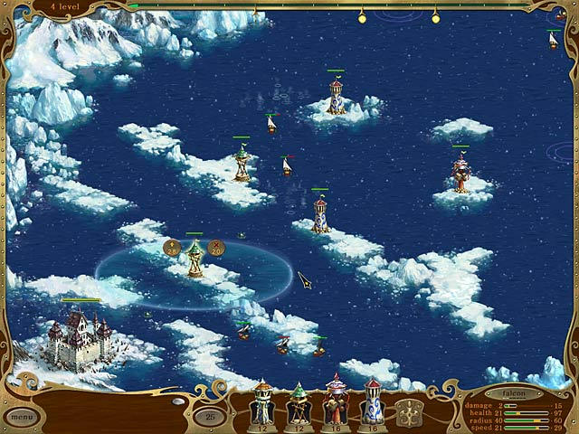 เกมส์ Island Defense ภาพตัวอย่าง ๓ Island Defense ScreenShot03