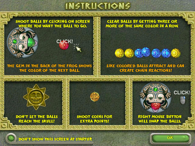 เกมส์ Zuma ภาพตัวอย่าง 03 Zuma ภาพตัวอย่าง 03