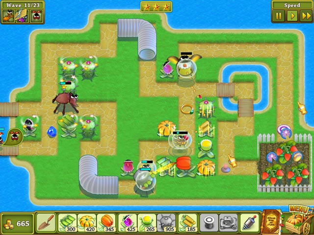 เกมส์ Garden Rescue ภาพตัวอย่าง ๒ Garden Rescue ภาพตัวอย่าง ๒