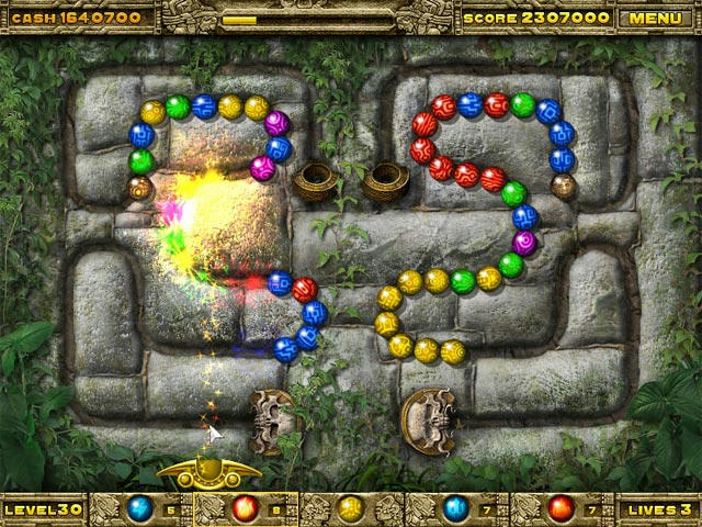 เกมส์ Inca Ball ภาพตัวอย่าง ๑ Inca Ball ภาพตัวอย่าง ๑