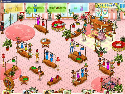 เกมส์ Sale Frenzy ภาพตัวอย่าง 02 Sale Frenzy ภาพตัวอย่าง 02