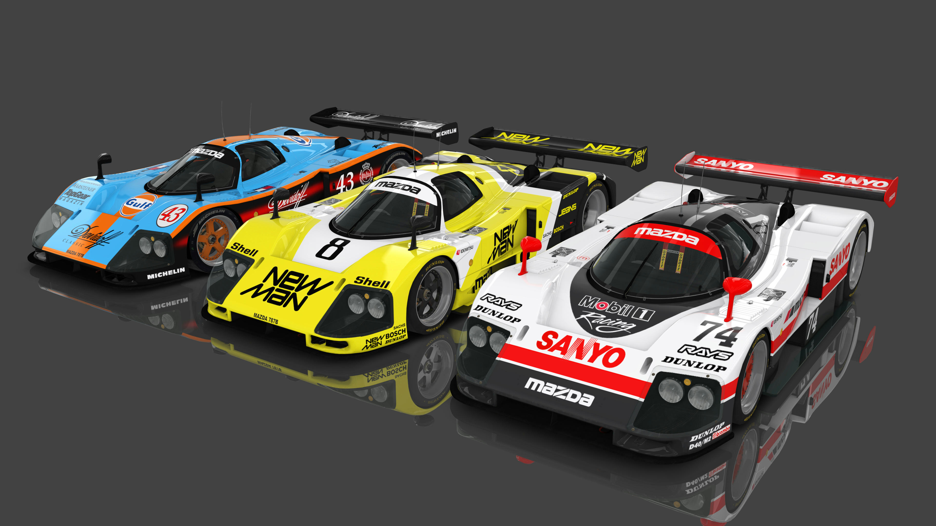 mazda 787b team transport