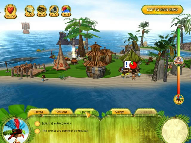 เกมส์ Shaman Odyssey - Tropic Adventure ภาพตัวอย่าง ๓ Shaman Odyssey - Tropic Adventure ภาพตัวอย่าง ๓