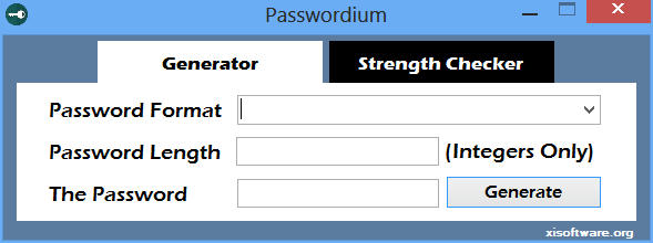 Passwordium 1.0