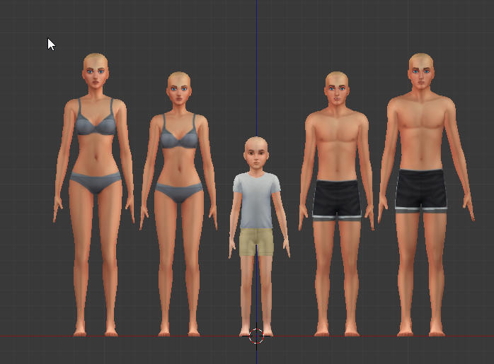 teen bodies for sims 4