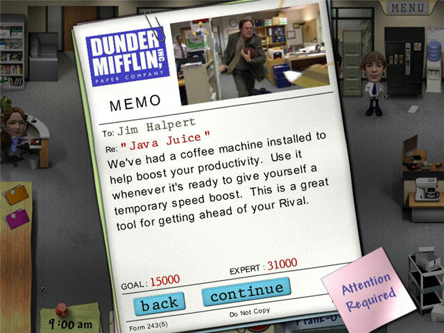 เกมส์ The Office ภาพตัวอย่าง 03 The Office ภาพตัวอย่าง 03