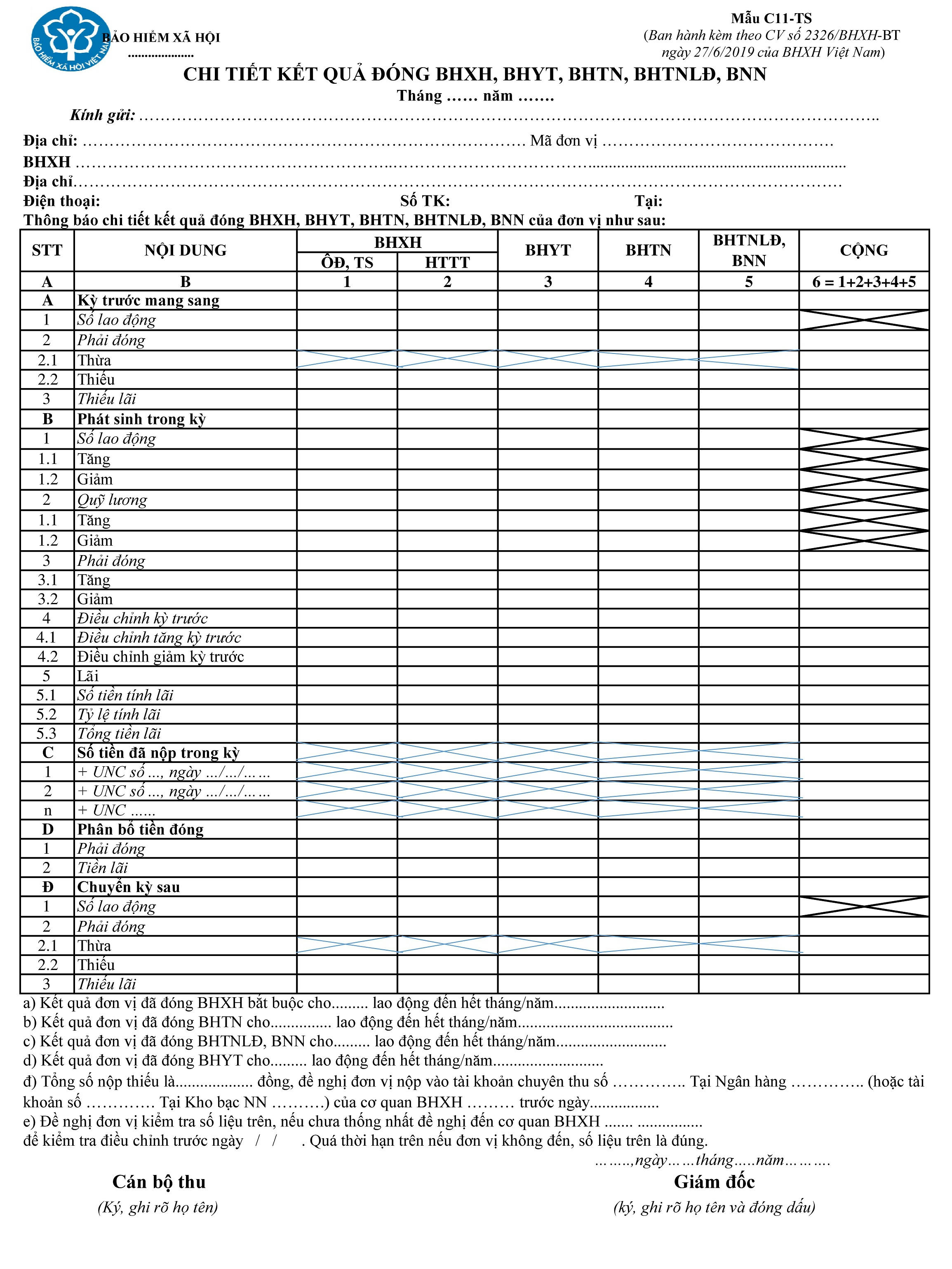 10 Cách Tính Thông Báo Kết Quả đóng Bhyt Bhtn Bhxh Hay Nhất 02/2023