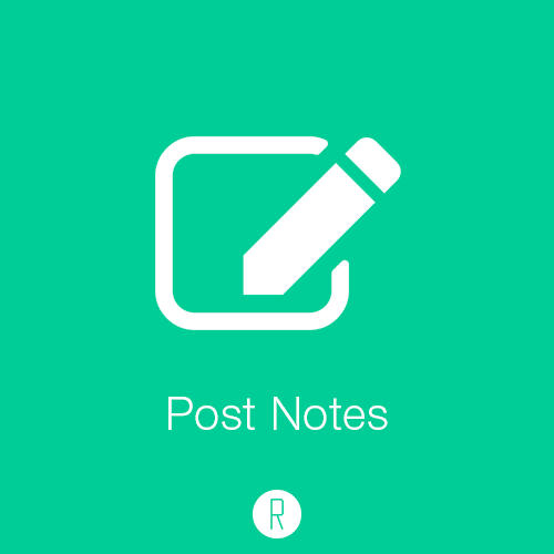 اطلاعات بیشتر در مورد "برنامه Post Notes"