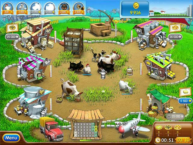 เกมส์ Farm Frenzy - Pizza Party ภาพตัวอย่าง 01 Farm Frenzy - Pizza Party ภาพตัวอย่าง 01