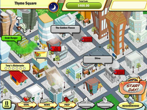 เกมส์ Diner Town Tycoon ภาพตัวอย่าง 01 Diner Town Tycoon ภาพตัวอย่าง 01