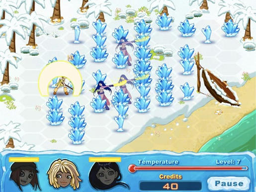เกมส์ Ice Blast ภาพตัวอย่าง ๑ Ice Blast ภาพตัวอย่าง ๑