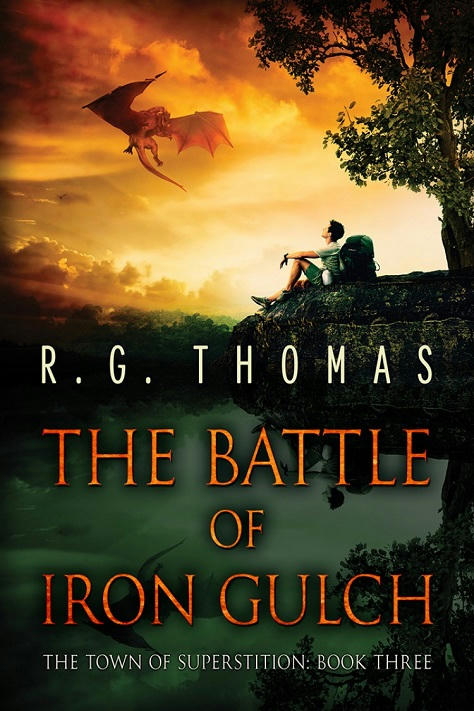 R.G. Thomas - The Battle of Iron Gulch Cover
