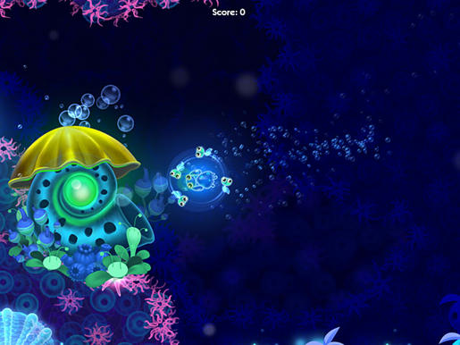 เกมส์ Glow Fish ภาพตัวอย่าง 03 Glow Fish ภาพตัวอย่าง 03