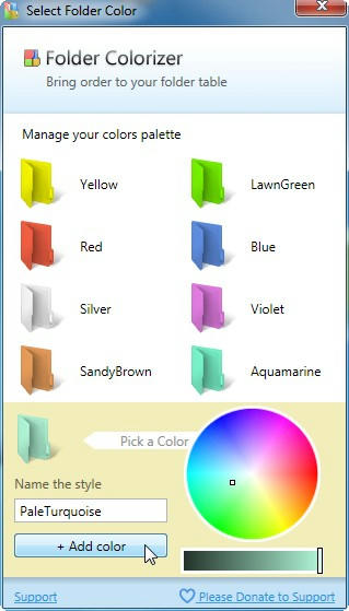 Custom Colour