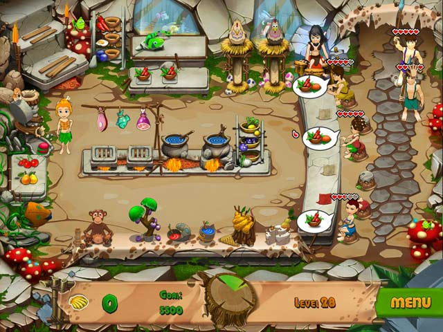 เกมส์ Stone Age Cafe ภาพตัวอย่าง 02 Stone Age Cafe ภาพตัวอย่าง 02