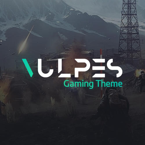 اطلاعات بیشتر در مورد "قالب Vulpes Dark Gaming Theme لاتین"
