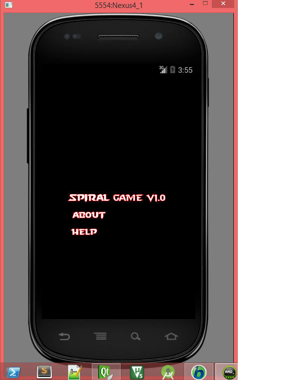 image Qt show svg errors4android