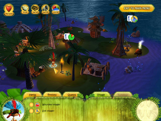 เกมส์ Shaman Odyssey - Tropic Adventure ภาพตัวอย่าง ๒ Shaman Odyssey - Tropic Adventure ภาพตัวอย่าง ๒