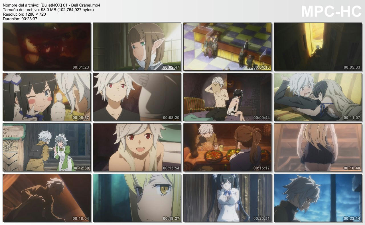 g0qa4gt4an6kuc2zg - Danmachi (T1 [13/13] + Pelicula Y T2 [12/12]) [Ligero] (Finalizado) - Anime Ligero [Descargas]