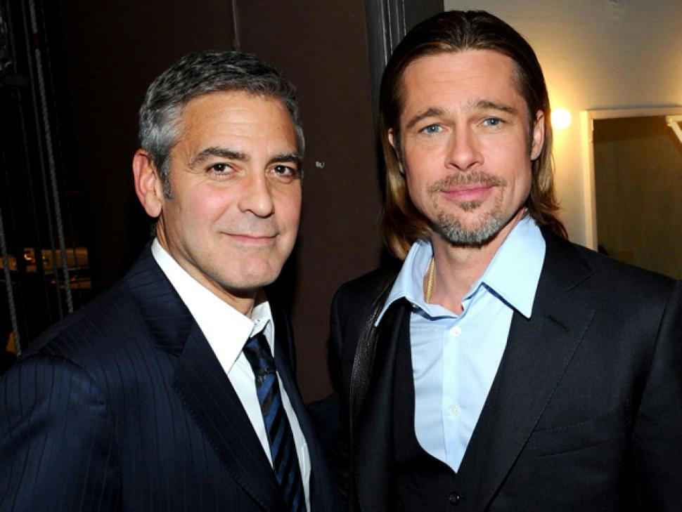 Brad Pitt thú nhận chưa mừng quà cưới cho George Clooney
