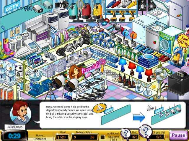 เกมส์ Shop-n-Spree ภาพตัวอย่าง 03 Shop-n-Spree ภาพตัวอย่าง 03