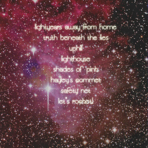 Back cover and song list for Cassie's album