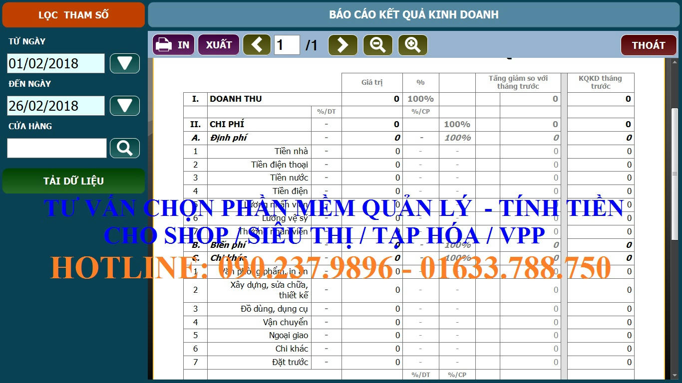 Ban may tinh tien cho shop giay dep gia re tai quan 6