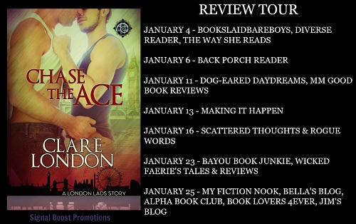 Clare London - Chase the Ace RT Banner