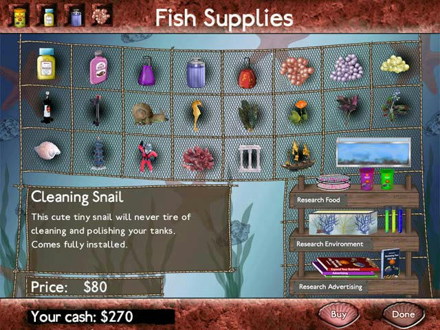 Fish Tycoon ScreenShot03 Fish Tycoon ScreenShot03