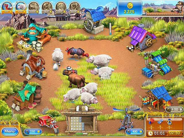 เกมส์ Farm Frenzy 3 - American Pie ภาพตัวอย่าง 01 Farm Frenzy 3 - American Pie ภาพตัวอย่าง 01