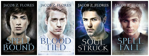 Jacob Z. Flores - The Warlocks Brothers of Havenbridge series banner