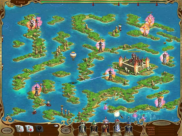 เกมส์ Island Defense ภาพตัวอย่าง ๒ Island Defense ScreenShot02