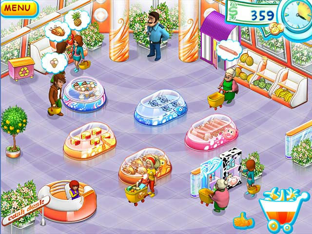 เกมส์ Supermarket Mania ภาพตัวอย่าง 02 Supermarket Mania ภาพตัวอย่าง 02
